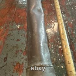 Antique Fire Hose Nozzle ALFCO American LaFrance Fire Engine Co Brass Vintage