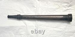 Antique Fire Hose Nozzle Brass/bronze Fireman's Fire Fighter Collectible Memorab