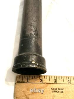 Antique Fire Hose Nozzle Brass/bronze Fireman's Fire Fighter Collectible Memorab