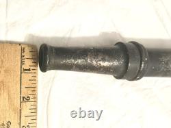 Antique Fire Hose Nozzle Brass/bronze Fireman's Fire Fighter Collectible Memorab