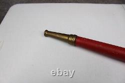 Antique Fire Hose Nozzle Solid Brass