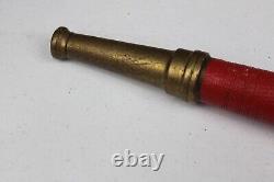 Antique Fire Hose Nozzle Solid Brass