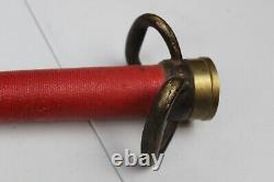 Antique Fire Hose Nozzle Solid Brass