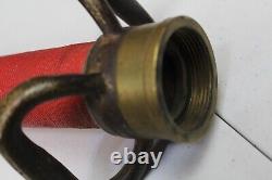 Antique Fire Hose Nozzle Solid Brass