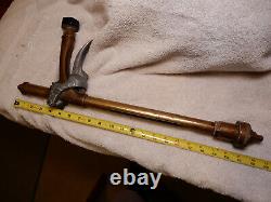 Antique Fire Nozzle Hardie Fog Gun, Brass