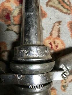 Antique Fire Nozzle Powhatan Two Handed