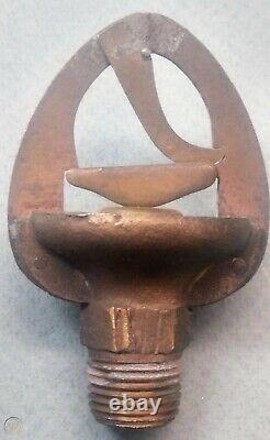 Antique Fire Sprinkler Grinnell Pat 1881 Extremely Rare Fireman Ceoling Nozzle