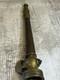 Antique Henry K Barnes Boston Brass Fire Hose Nozzle 16. With Shut Off Mint
