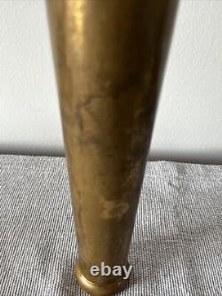 Antique Lally 13 Inch Brass Fire Fighter's Hose Nozzle