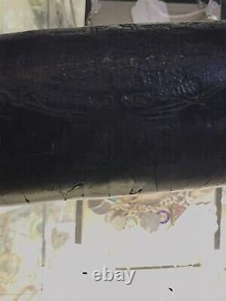 Antique Leather/Brass Carbolized Fire Hose Nozzle J-9 10141