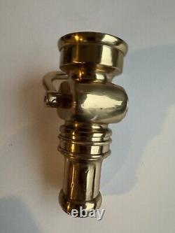 Antique Polished Fire Department Nozzle