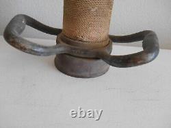 Antique Powhatan B & I Works 30 Fire Hose Nozzle with Swivel Handle