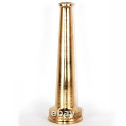 Antique Powhatan Brass Fire Hose Nozzle Vintage Firefighting Memorabilia