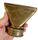 Antique Powhatan Brass Works Fire Hose Nozzle Reducer Ranson West Virginia C1910