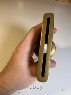 Antique Powhatan Brass Works Fire Hose Nozzle Reducer Ranson West Virginia c1910