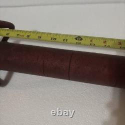 Antique Solid Brass 30 Fire Hose Nozzle Playpipe Firefighting Newburyport MA