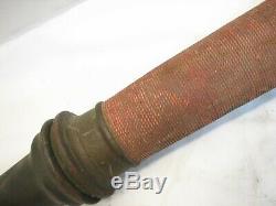 Antique Solid Brass 30 Long Fire Fighting Hose Nozzle Tip Firefighter Tool