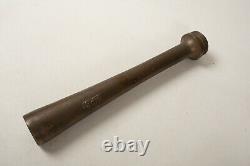 Antique Solid Bronze Fire Fog Nozzle (G2L) HPS Fogger 16 2.25 Fitting Nautical