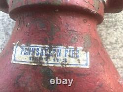 Antique / Vintage Brass Heavy Fire Hose Splitter