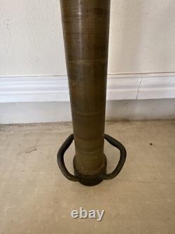 Antique Vintage Style Copper and Brass Fireman's Fire Hose Nozzle See Pics