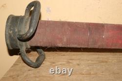 Antique c. 1900 Elkhart Brass Mfg. Co. Fire Department 30 Hose Nozzle