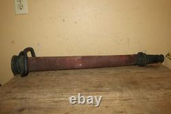 Antique c. 1900 Elkhart Brass Mfg. Co. Fire Department 30 Hose Nozzle