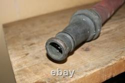 Antique c. 1900 Elkhart Brass Mfg. Co. Fire Department 30 Hose Nozzle