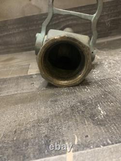 Antique fire hose nozzle The Fog Nozzle Company Seal Brass
