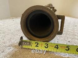 Antique large Car 40 Pat July 1919 fire hose nozzle 80S1