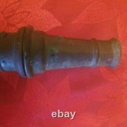 Antique play pipe fire nozzle