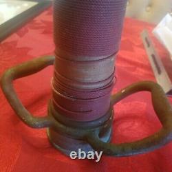 Antique play pipe fire nozzle