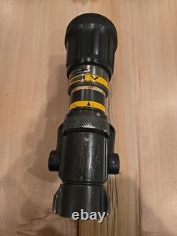 Automatic Fire Hose Nozzle 1 1/2 NH Akron Fog Tip 200 GPM Fire Rescue