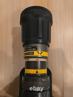 Automatic Fire Hose Nozzle 1 1/2 NH Akron Fog Tip 200 GPM Fire Rescue