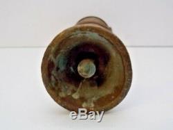 Booth-Coulter Toronto Fire Hose Brass Nozzle Antique Heavy Duty EUC