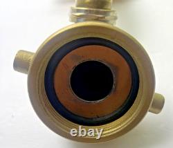 Bradley Wash Fountain Brass Fire Hydrant Sprinkler Head Vintage 9.5 All Metal