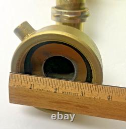 Bradley Wash Fountain Brass Fire Hydrant Sprinkler Head Vintage 9.5 All Metal