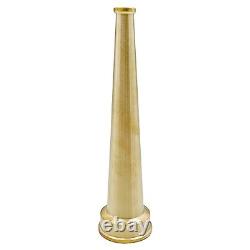 Brass Fire Equipment, Plain Hose Nozzle, 2 NPSH (NPT), 12 2 NPSH/NPT