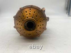 Brass Fire Hose Nozzle, Diffusion, Crowsfoot Connection, 22.5 Long (No Box)