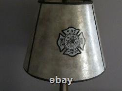 Brass Fire Hose Nozzle Firefighter Fireman Steampunk Industrial Lamp