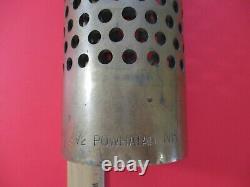 Brass Fire Nozzle Powhatan Suction Strainer