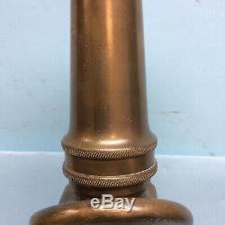 Brass Fire Nozzle With Extension Boston 24 1/2 Long
