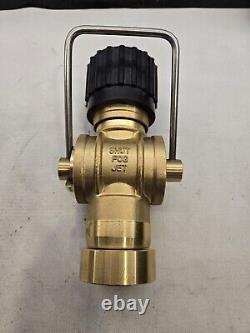 Brass Firehose Spray Nozzle, Shut/fog/jet Female, Fire Protection Equipment