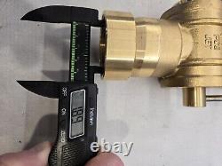 Brass Firehose Spray Nozzle, Shut/fog/jet Female, Fire Protection Equipment