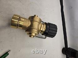 Brass Firehose Spray Nozzle, Shut/fog/jet Female, Fire Protection Equipment