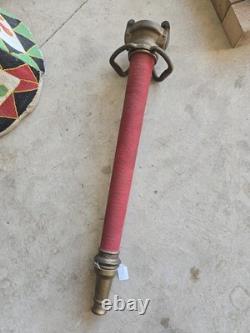 Brass Vintage Antique Hose Nozzle Fire Hose Nozzle 30