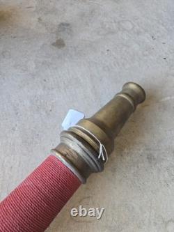 Brass Vintage Antique Hose Nozzle Fire Hose Nozzle 30