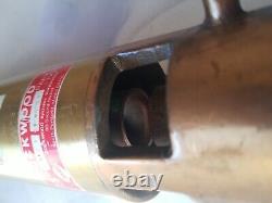 Brass Vintage Rockwood Air Foam Stream Fireman Fire Hose Nozzle Model F-603 R