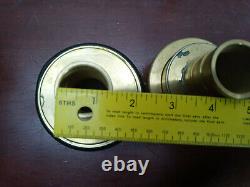 Brass bronze Fire Hose Nozzle with 2 quick connects 5pcs total Ship Marine