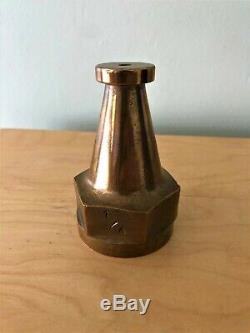 Collectable Rare Vintage Solid Brass Joblot Fire Hose Nozzle x 9 Winn Dixon Webb