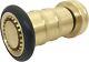 Compact Heavy-duty 1-1/2 Brass Fire Nozzle Corrosion-resistant For Fire Hoses